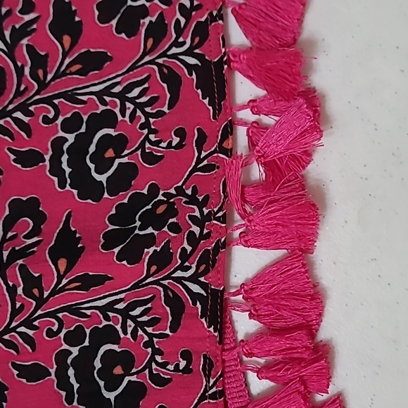 Rafaella women's 3/4 length sleeve top with tassels size XL - Picture 6 of 10